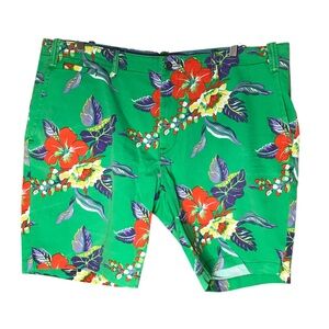Polo Ralph Lauren Classic Tropical Floral Twill Shorts Cotton Men’s Waist 42